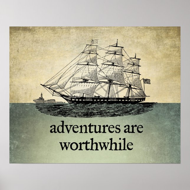 Les Aventures valent la peine Poster (Devant)