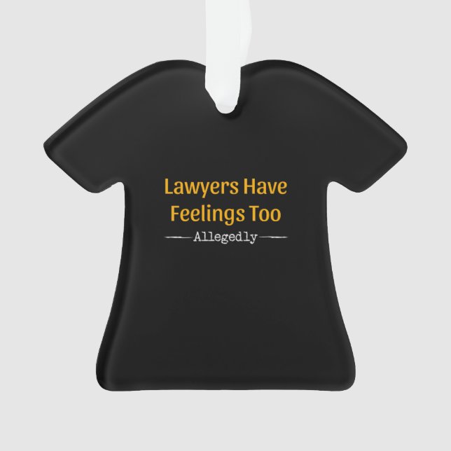 Les Avocats Ont Trop De Sentiments - Procureur (devant)