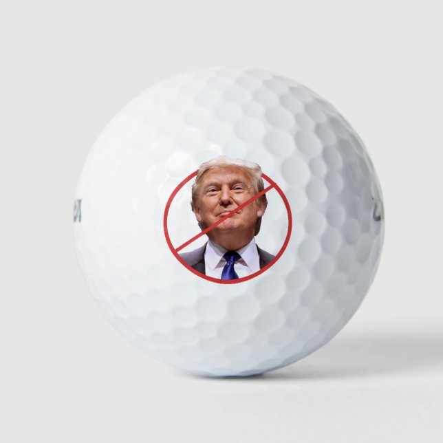 Les balles de golf anti-Trump (Devant)
