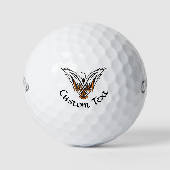 Les balles de golf Celtic Bird (Devant)