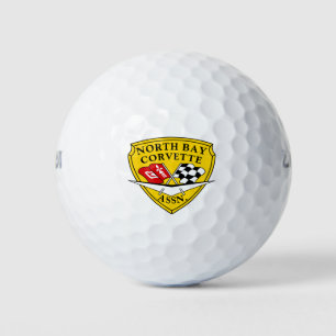 Les balles de golf Corvette de North Bay