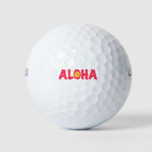 Les balles de golf d'Aloha (Devant)