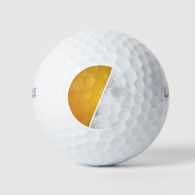 Les balles de golf de la lune et du soleil (Devant)