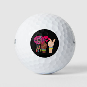 Les balles de golf de Peace