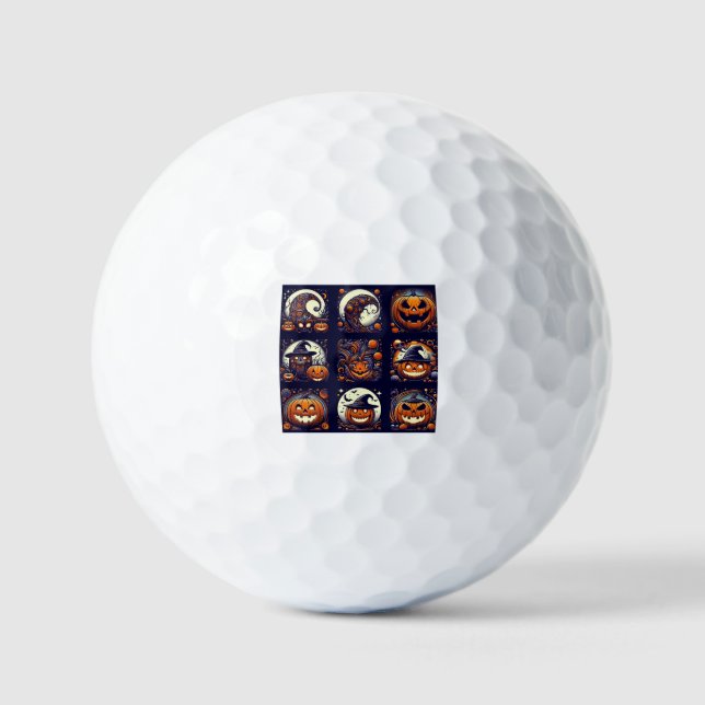 Les balles de golf d'Halloween (Recto)