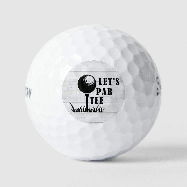 **LES BALLES DE GOLF PAR-TEE** (Recto)