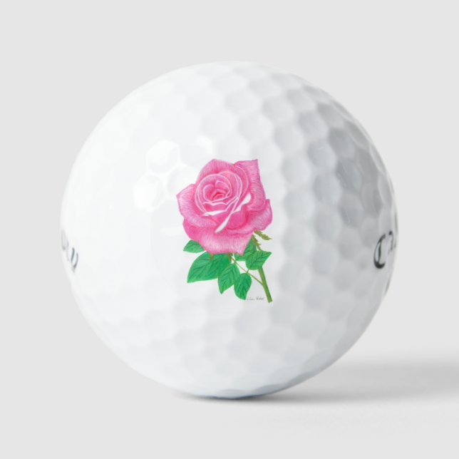 Les balles de golf rose (Recto)