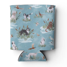 LES BARBETS Bleu Can Cooler