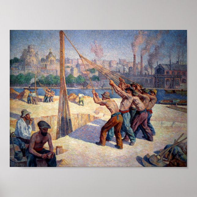 Les batteurs de pieux poster (Front)