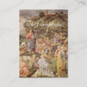 Les Béatitudes - Carte de prière (Appartement)
