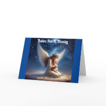 Les Bébés Sont Une Bénière Carte De Félicitations