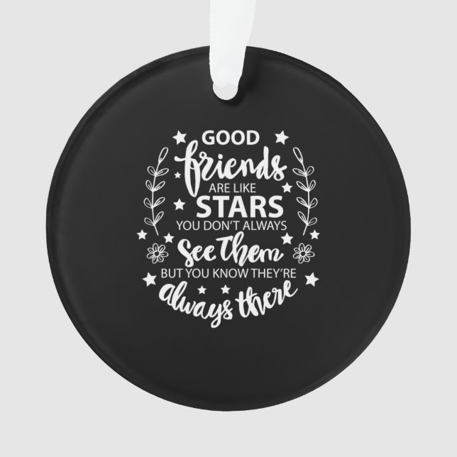 Les Bons Amis Sont Comme Des Étoiles (devant)