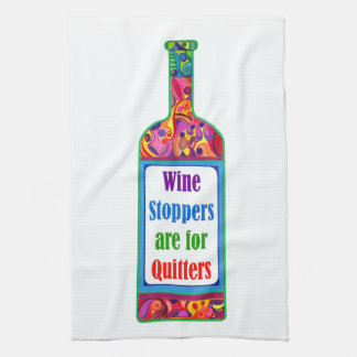 Les bouchons de vin sont pour la serviette de thé
