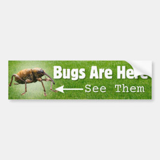 Les Bugs Sont Là... Sticker pour pare-chocs Weharm