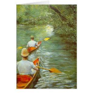 Les Canotiers, Périssoires de Gustave Caillebotte