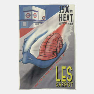 Les Cargot #LifeCommentary Kitchen Towel