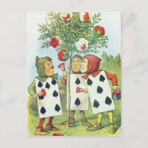 Les cartes à jouer Peindre le Rose Bush