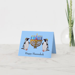 Les cartes choisies congelées de Hannukah