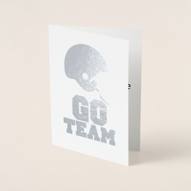 Les cartes d'anniversaire du football sportif mode (Devant)