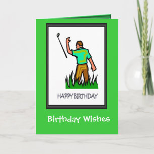 Les cartes d'anniversaire du golf, Le club ne fonc