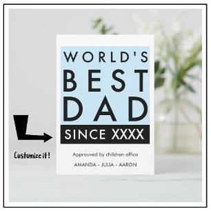 Les cartes de jour des pères le mieux jamais
