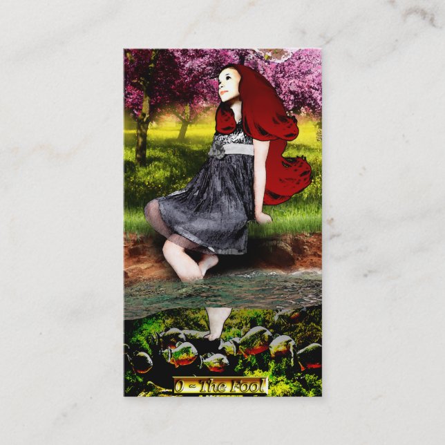 Les cartes de visite d'imbécile de tarot de Banx (Devant)