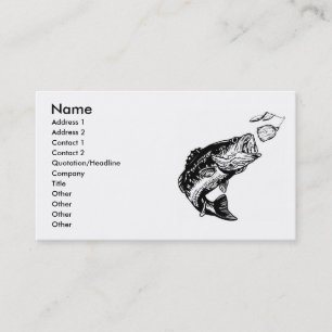 Les cartes de visite du pêcheur bas