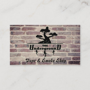 Les cartes de visite souterraines brique vape