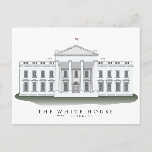 Les cartes postales de la Maison Blanche (Devant)