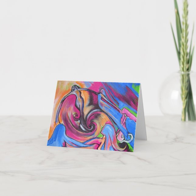 Les cartes pour notes amateurs de lune rose (Devant)
