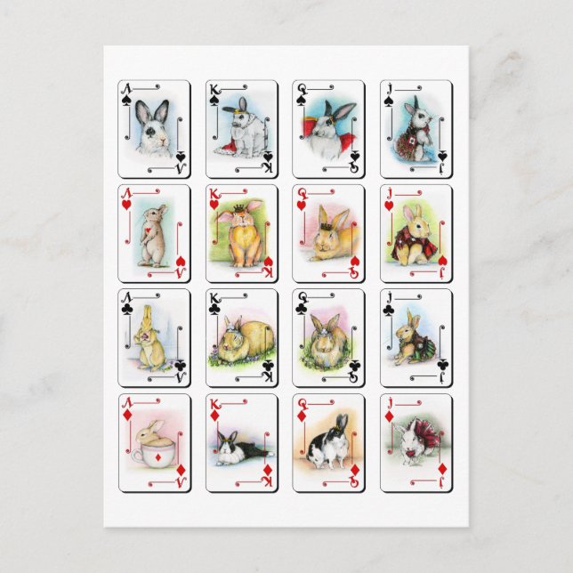 LES CARTES VISAGE (Devant)