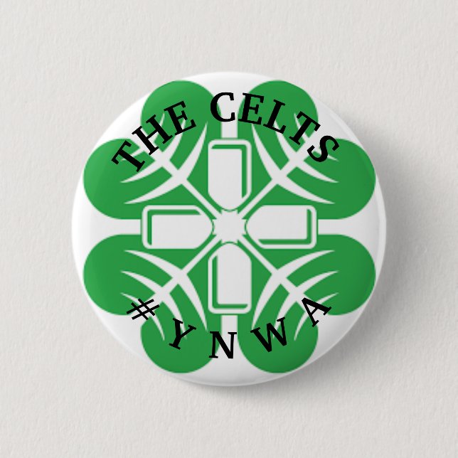 LES CELTS NIP BADGE #YNWA SHAMROCK CROSS MOTIF (Devant)
