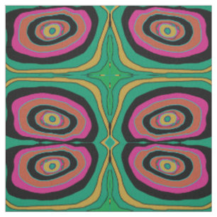 Les cercles artistiques dentellent le tissu vert