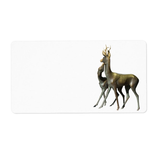 Les cerfs amoureux (Devant)