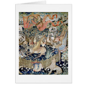 Les cerfs communs à ailes (tapisserie)