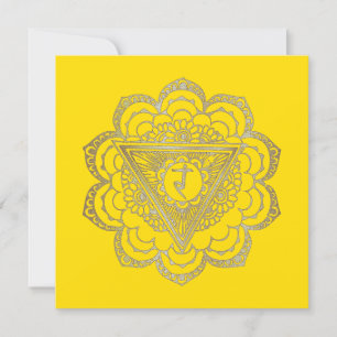 Les Chakras Manipura - Carte de voeux