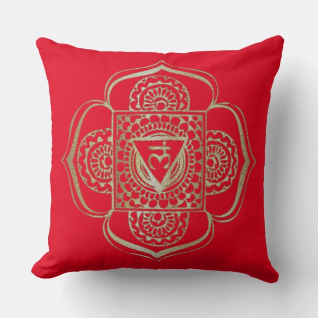 Les Chakras Muladhara - Coussin (Recto)