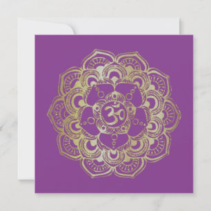 Les Chakras Sahasrara - Carte de voeux