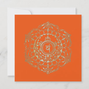 Les Chakras Svadhistana - Carte de voeux