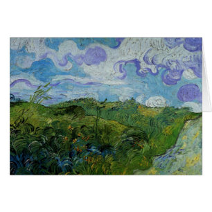 Les champs de blé vert par Vincent van Gogh