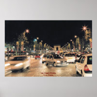 Les Champs-Elysées. Paris, France