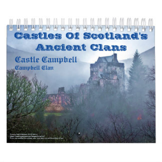 Les châteaux des anciens clans écossais Calendrier
