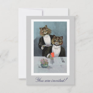 Les chats de Louis Wain à Tuxedo Invitation