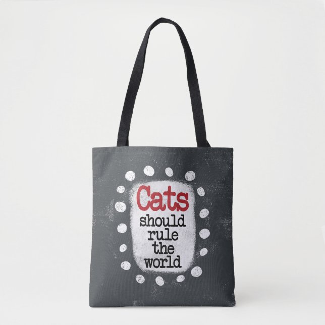 Les Chats Devraient Diriger Le Sac fourre-tout Mon (Devant)