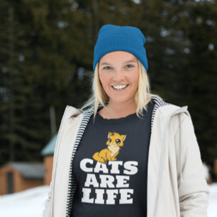 LES CHATS SONT DES T-SHIRTS DE GINGERS À VIE TEE -