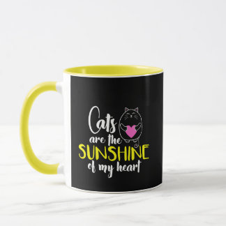 Les chats sont le soleil de My Heart Mug