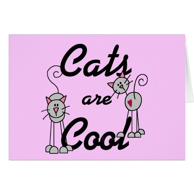 Les chats sont les T-shirts et les cadeaux frais (Devant horizontal)