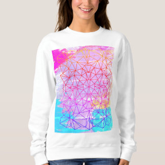 Les chefs-d'oeuvre en mosaïque féminine Sweatshirt
