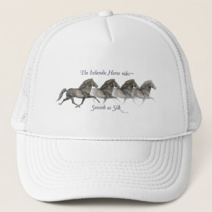 Les chevaux islandais sont lisses comme casquette 