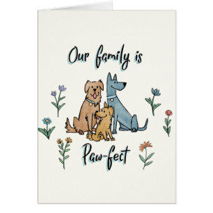 Les chiens dans le jardin IV   notre famille est